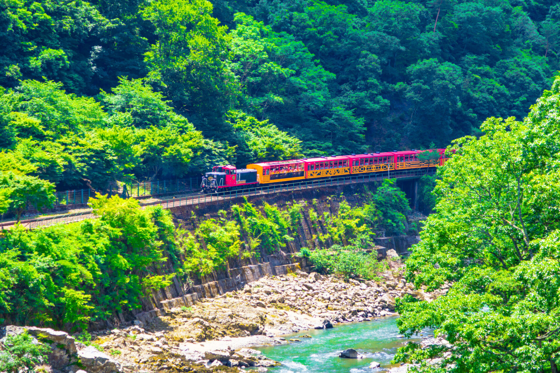 トロッコ 嵐山