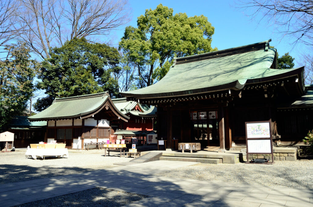 午後: 川越氷川神社で縁結び