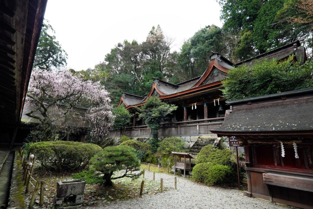 重要文化財の吉野水分神社