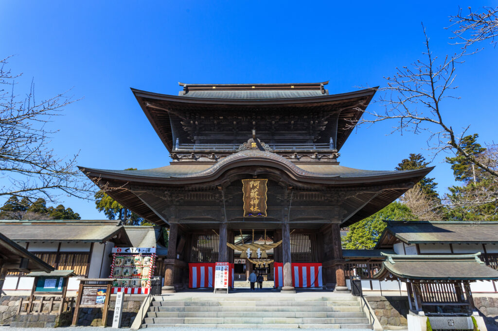 熊本・阿蘇神社　火振り神事