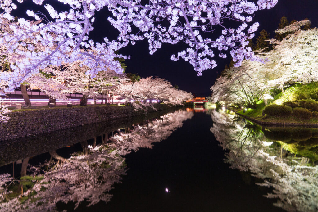 午前: 米沢城跡・松が岬公園