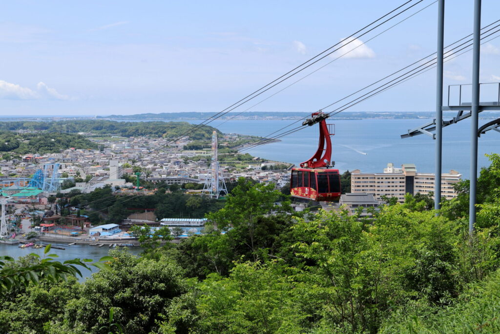 午前: 舘山寺温泉エリア