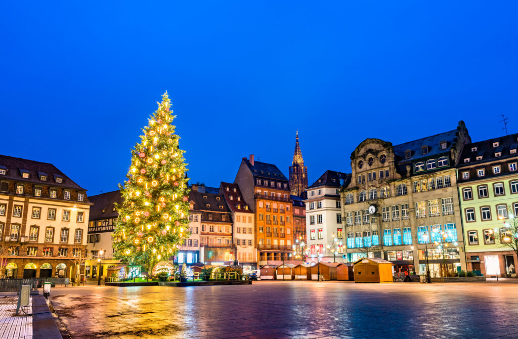 フランスのクリスマスマーケットへの旅