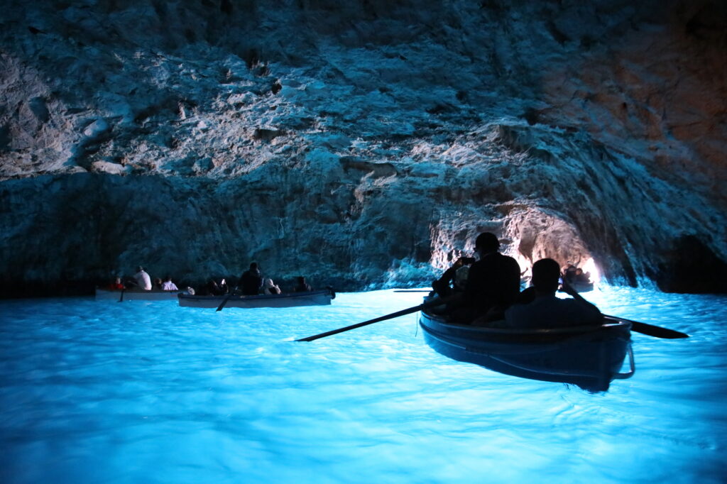 青の洞窟(カプリ島)