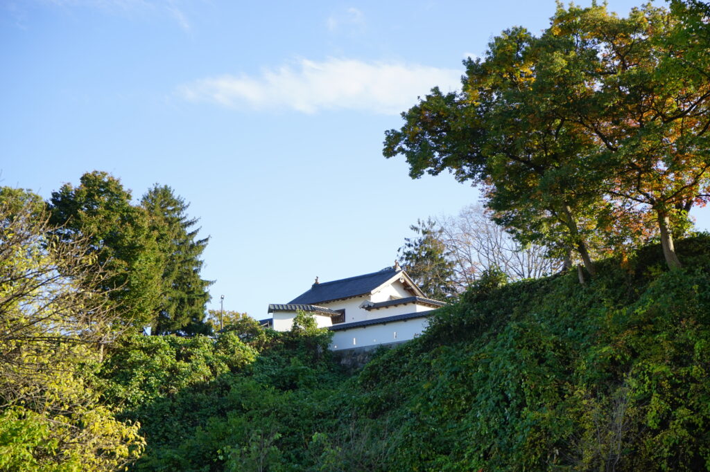 午前: 花巻城跡