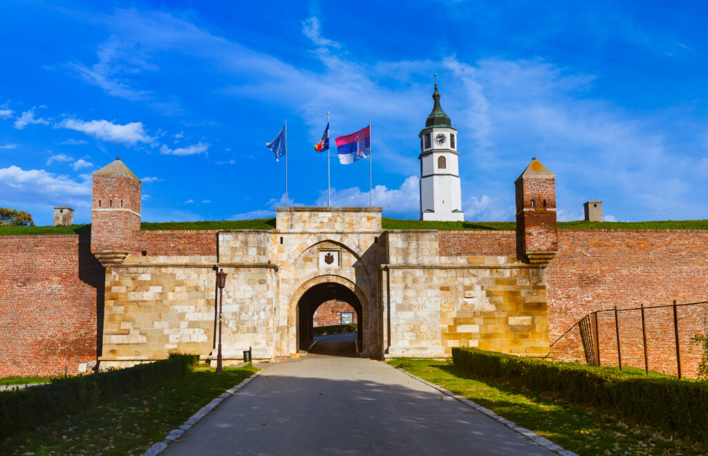 セルビアの歴史的な場所