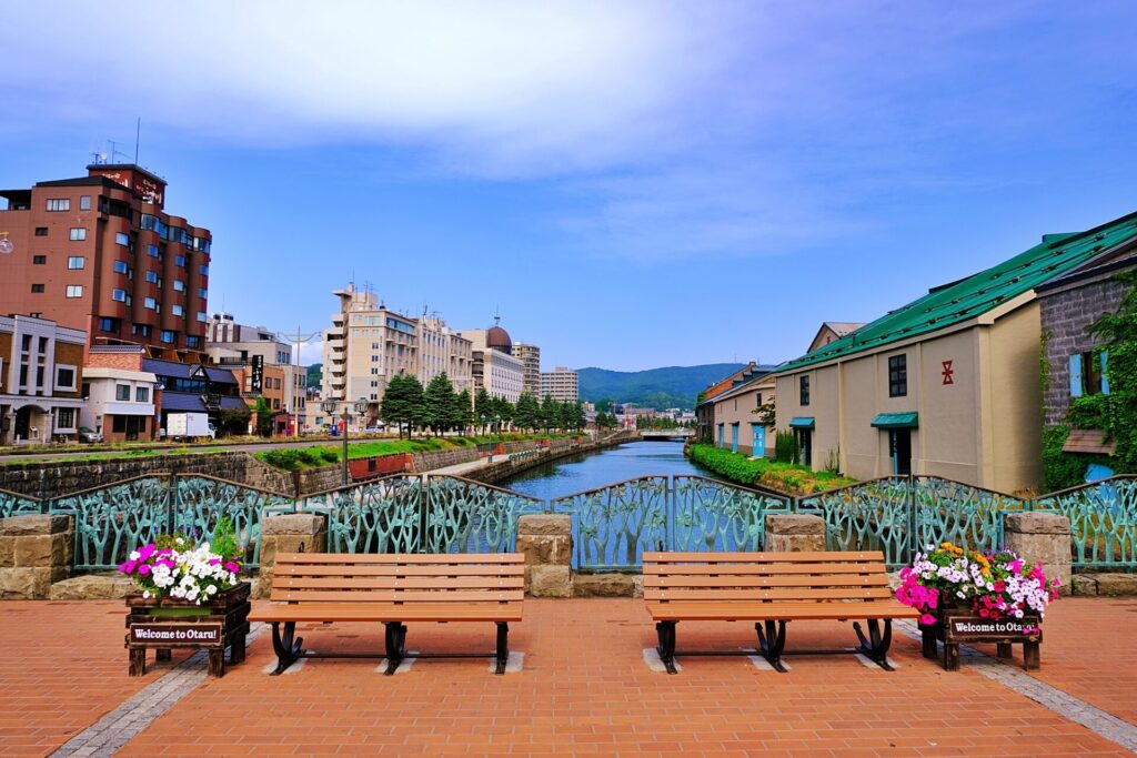 北海道旅行の定番 小樽運河