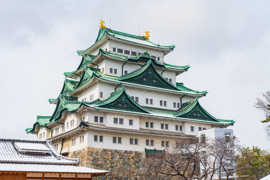日本の百名城に選定されている名古屋城の風格