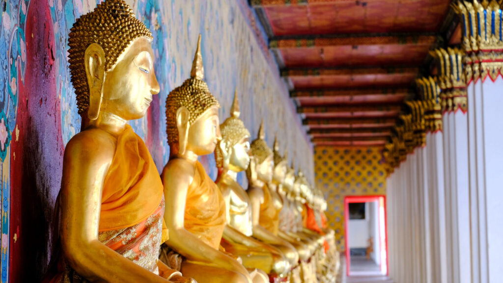 バンコクのワットアルン寺院