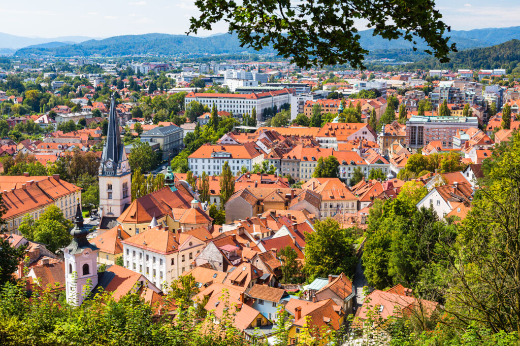 スロベニアの都市と観光地
