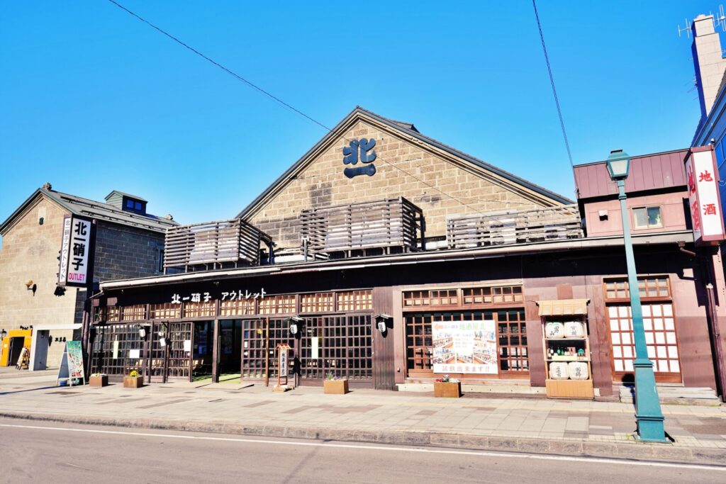 小樽堺町通り商店街でショッピング