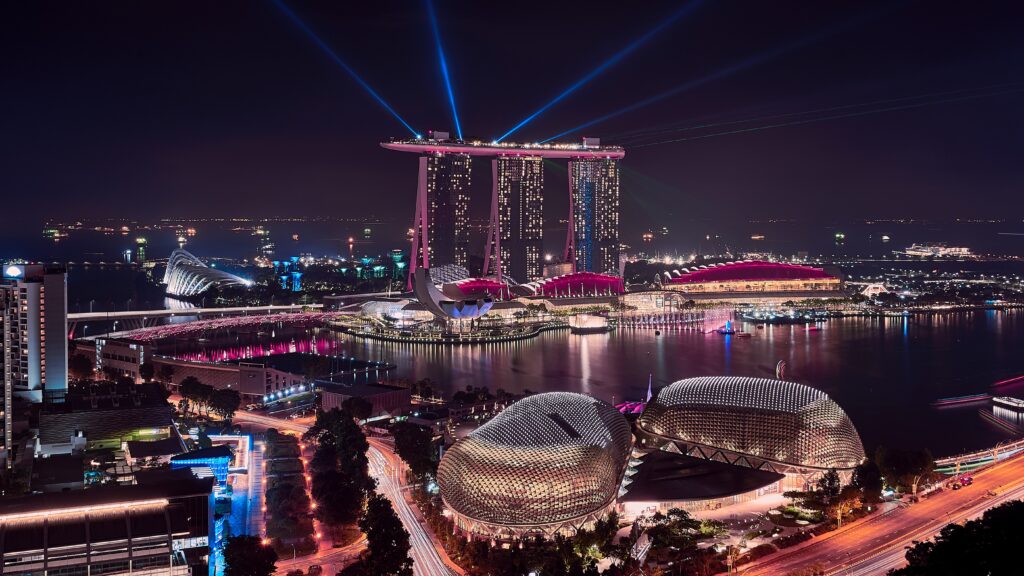 シンガポールの夜景スポット
