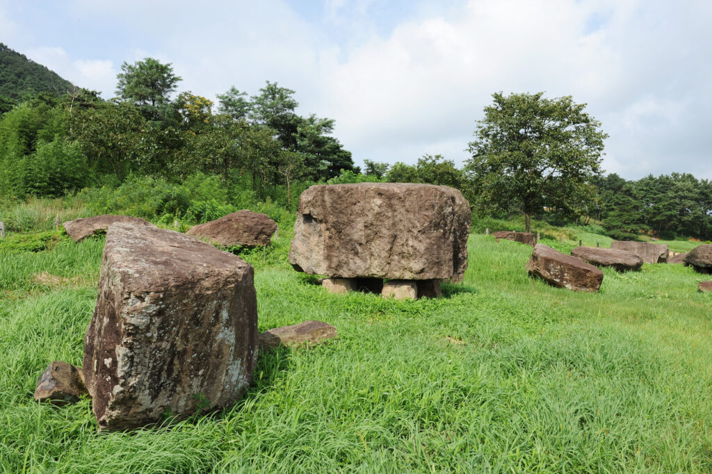 韓国の支石墓遺跡