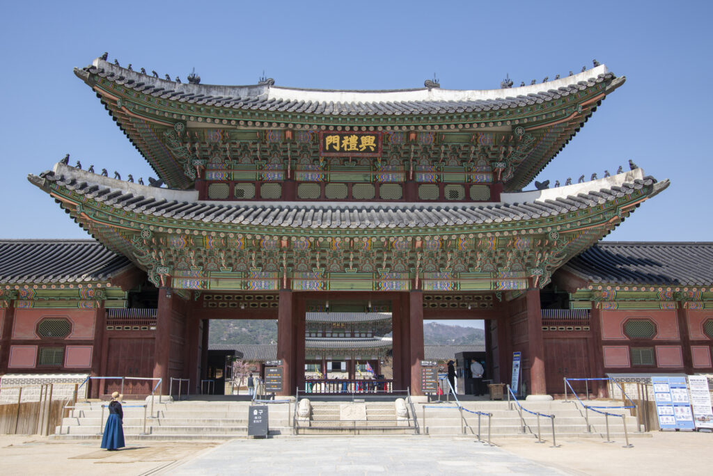 朝鮮王朝の王宮である景福宮
