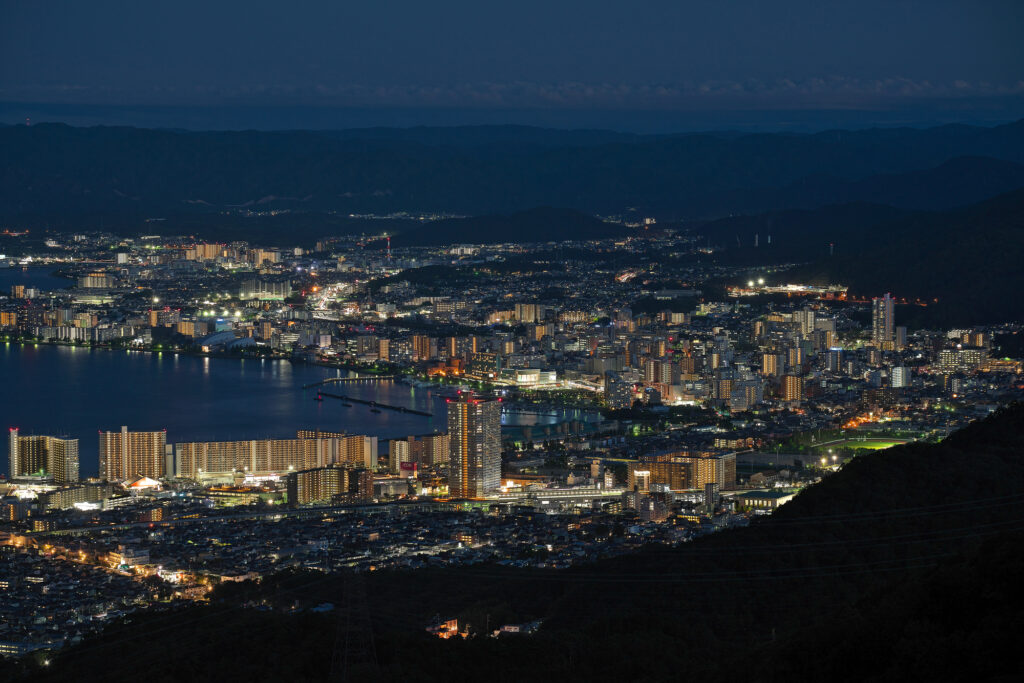 延暦寺観光で訪れたい比叡山からの夜景