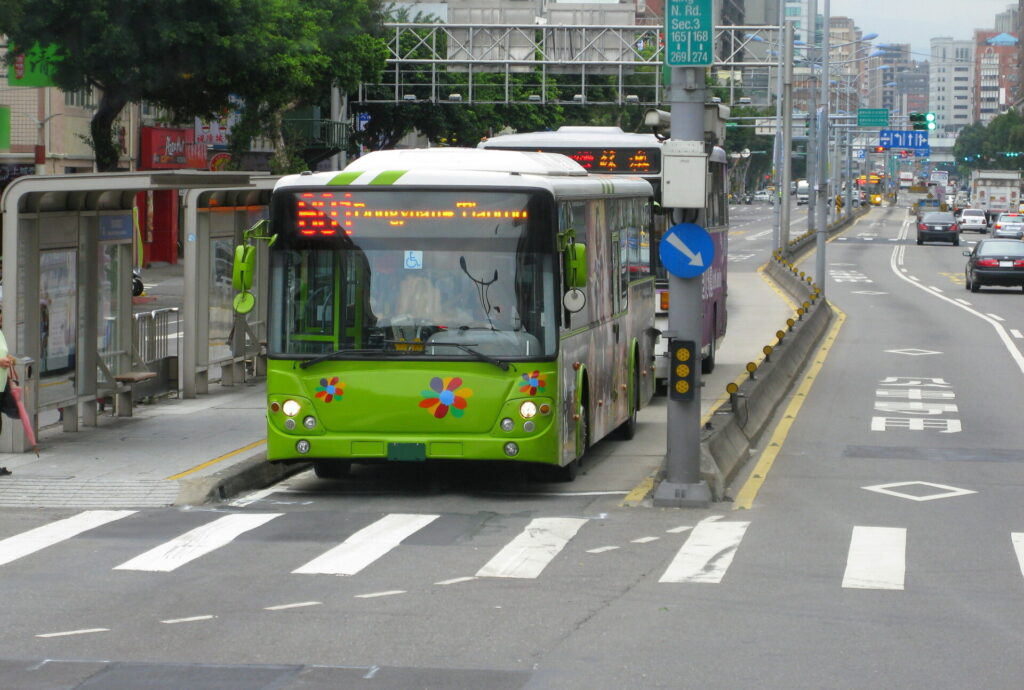 台湾バスのイメージ