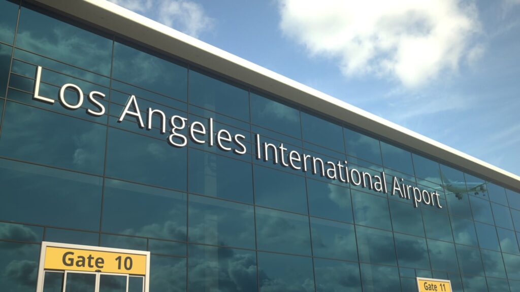 ロサンゼルスの玄関口であるロサンゼルス空港