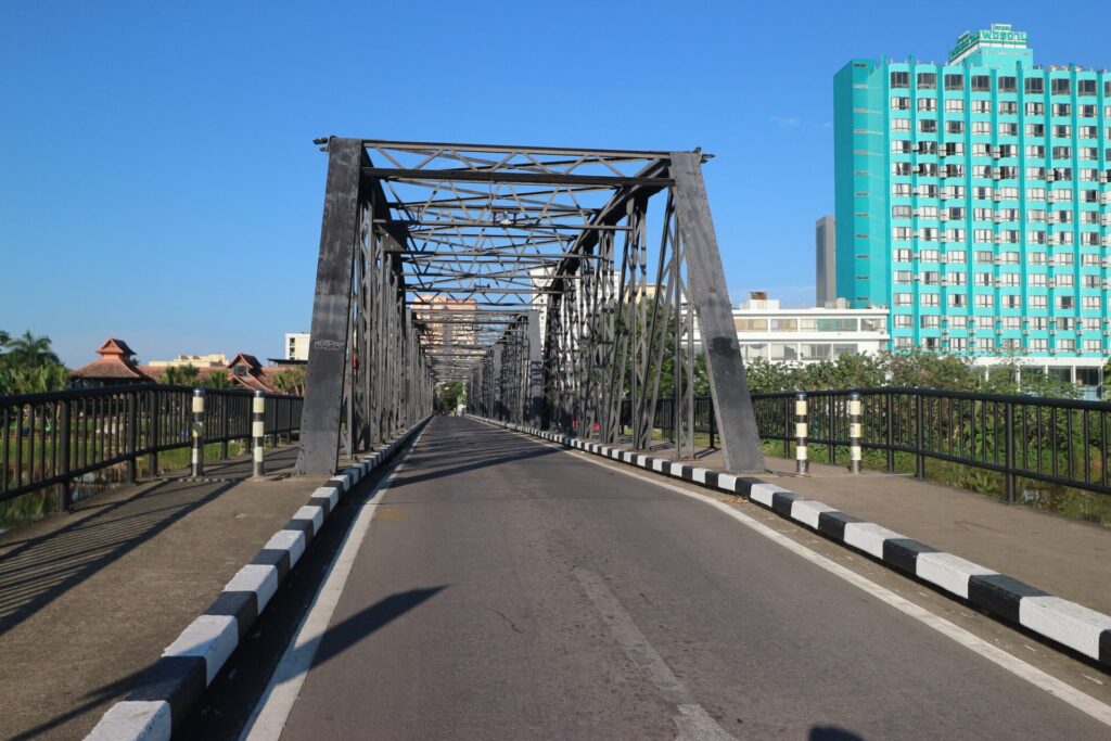 タイのチェンマイ　クアレック橋