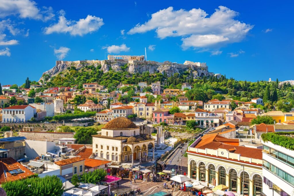 ギリシャ観光で見たいアテネの街並み