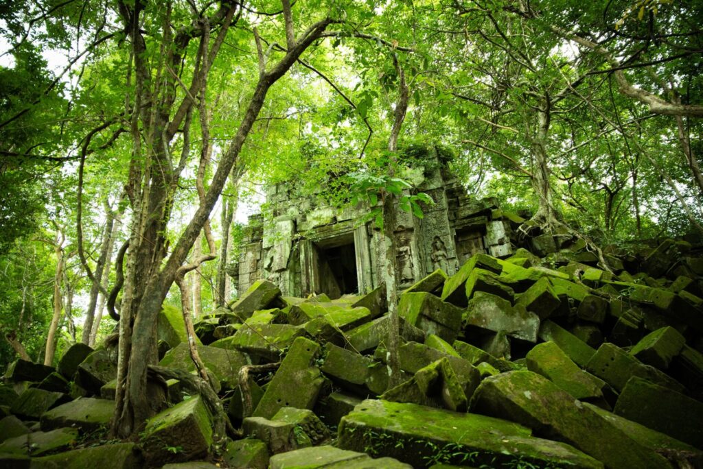 ジャングルに抱かれた寺院ベンメリア