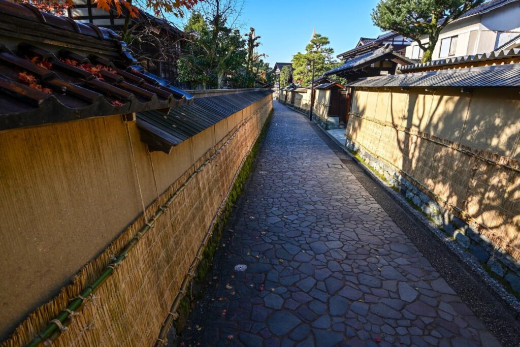 金沢にある趣のある長町武家屋敷跡