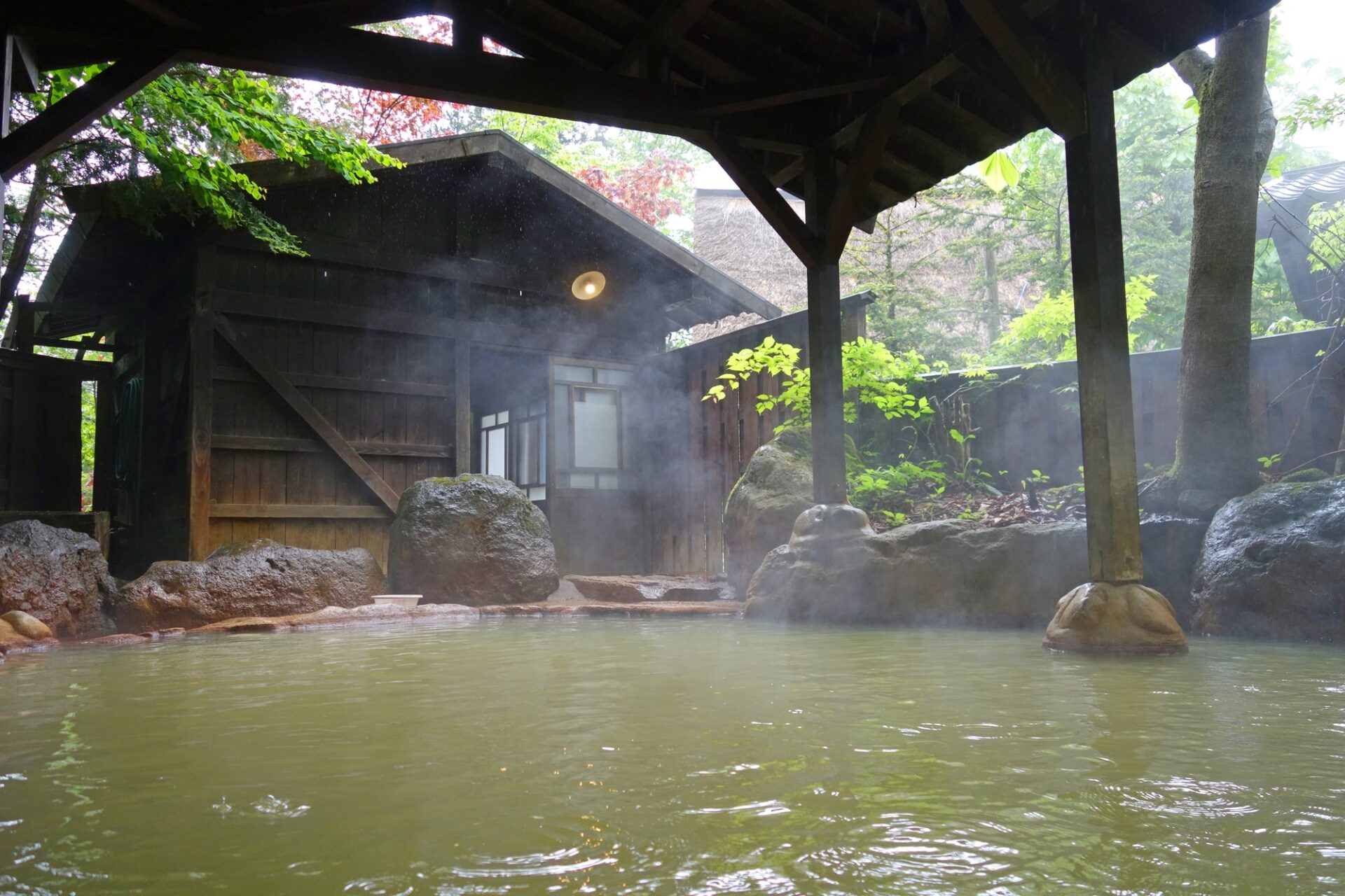 登別温泉でリラックス