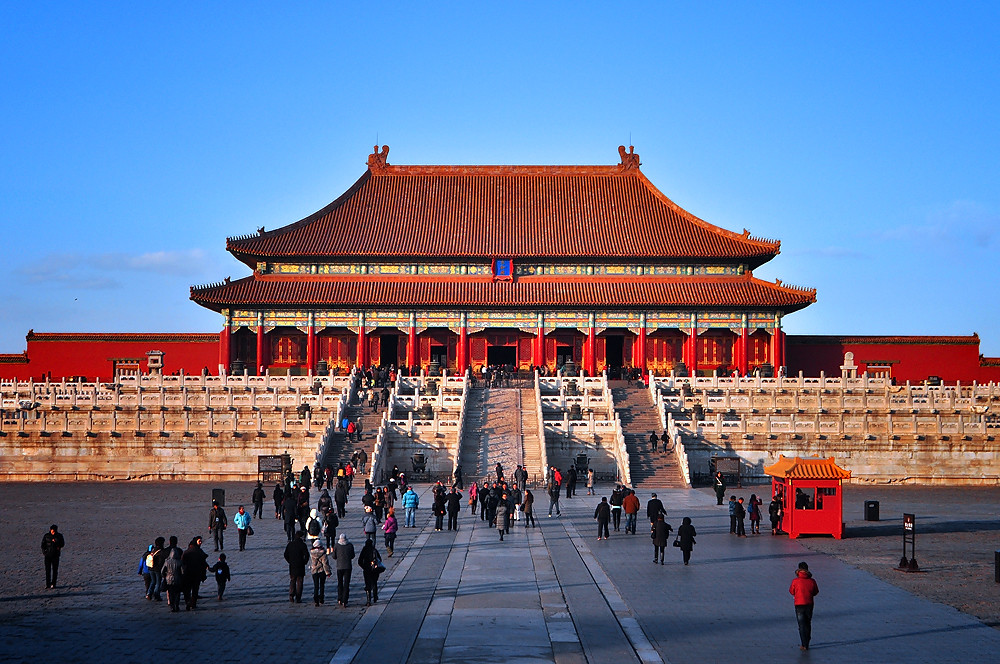 北京中心部に位置する観光スポット「紫禁城」