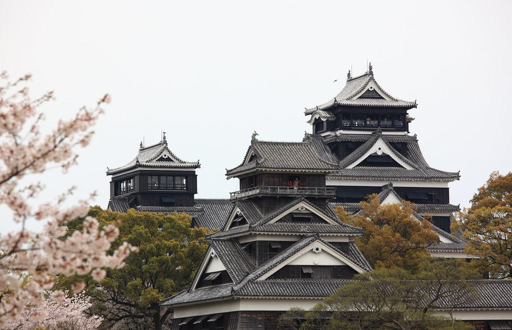 熊本城は日本三名城の一つ