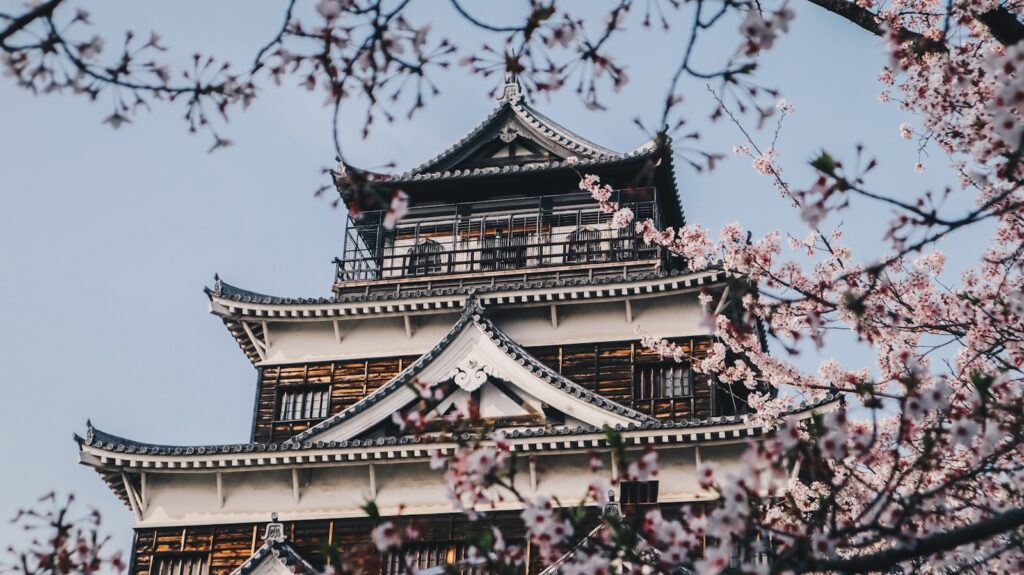 1泊2日の広島で広島城を観光する