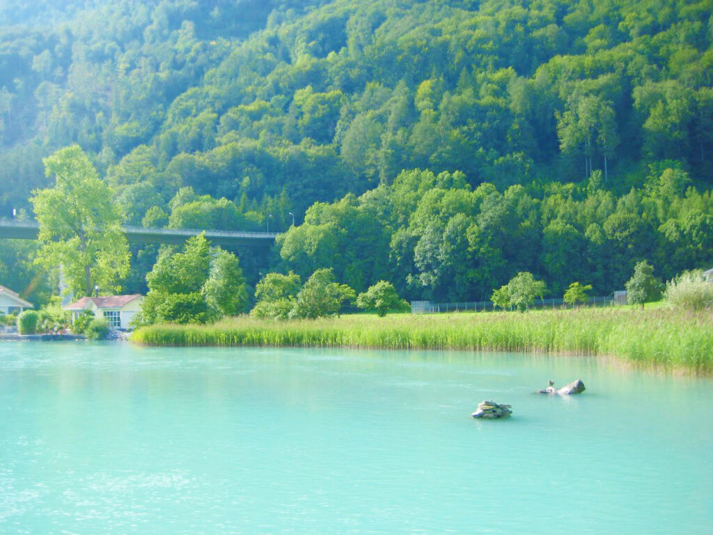 スイス観光でおすすめのブリエンツ湖