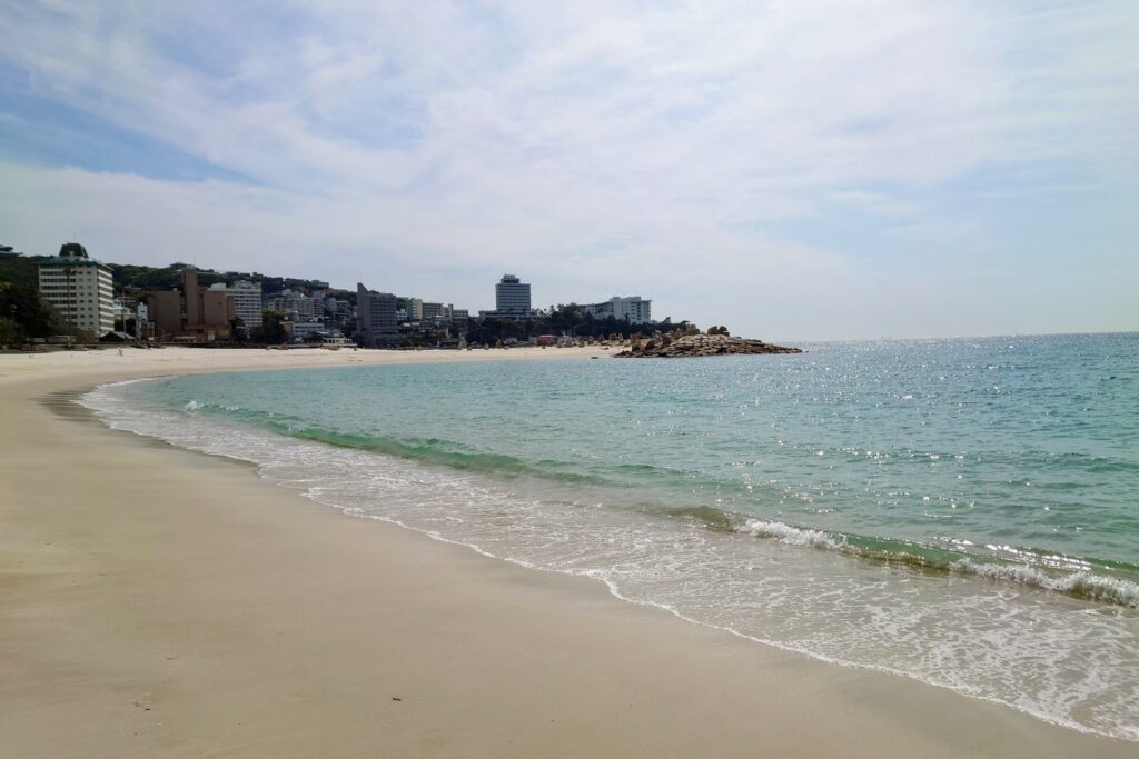 南紀白浜海水浴場（和歌山）