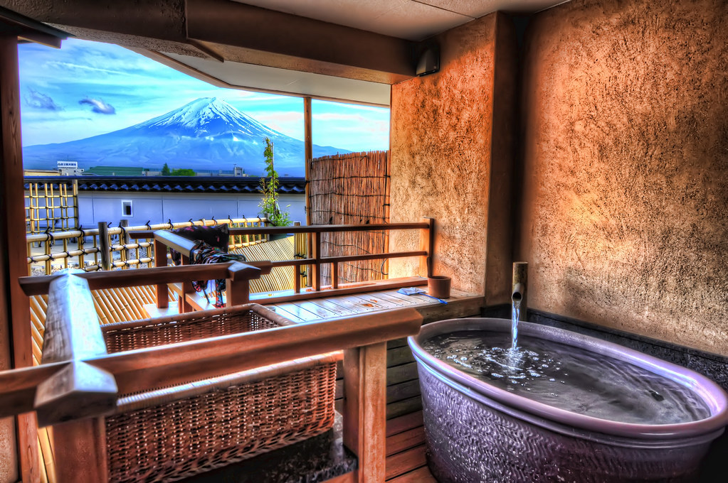 富士山を眺望できる旅館