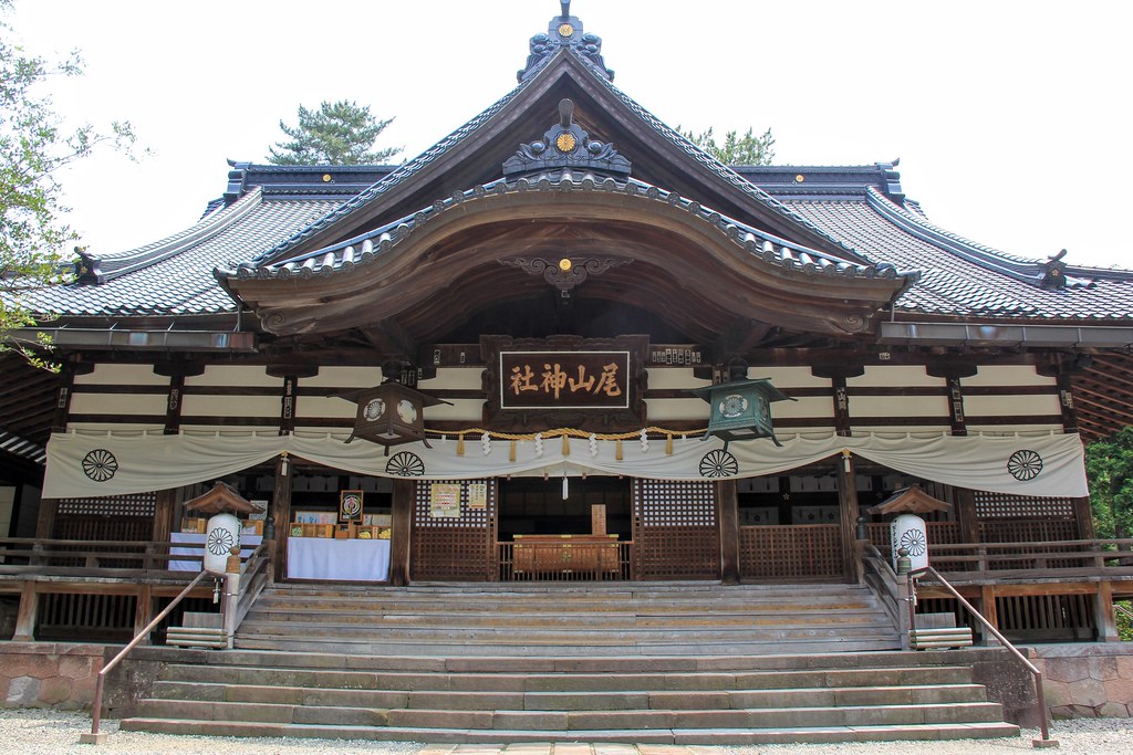 尾山神社の外観