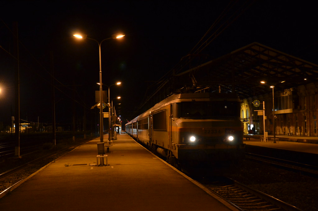 パリからサンセバスチャンへ夜行列車を利用