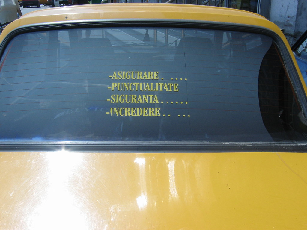 ブカレスト空港で安全なタクシー会社を選ぶために