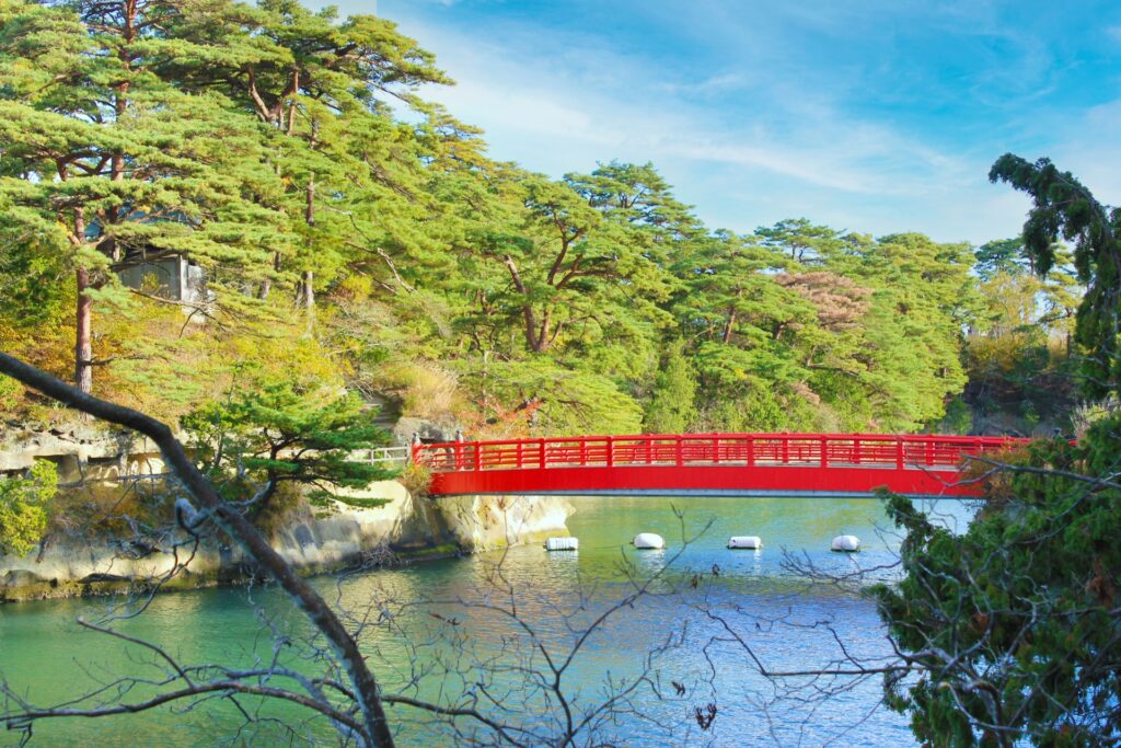 松島観光におすすめの渡月橋