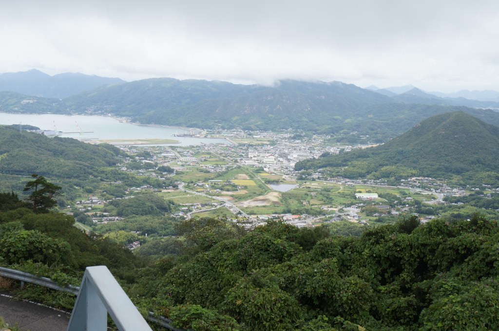 亀老山展望公園からの眺望