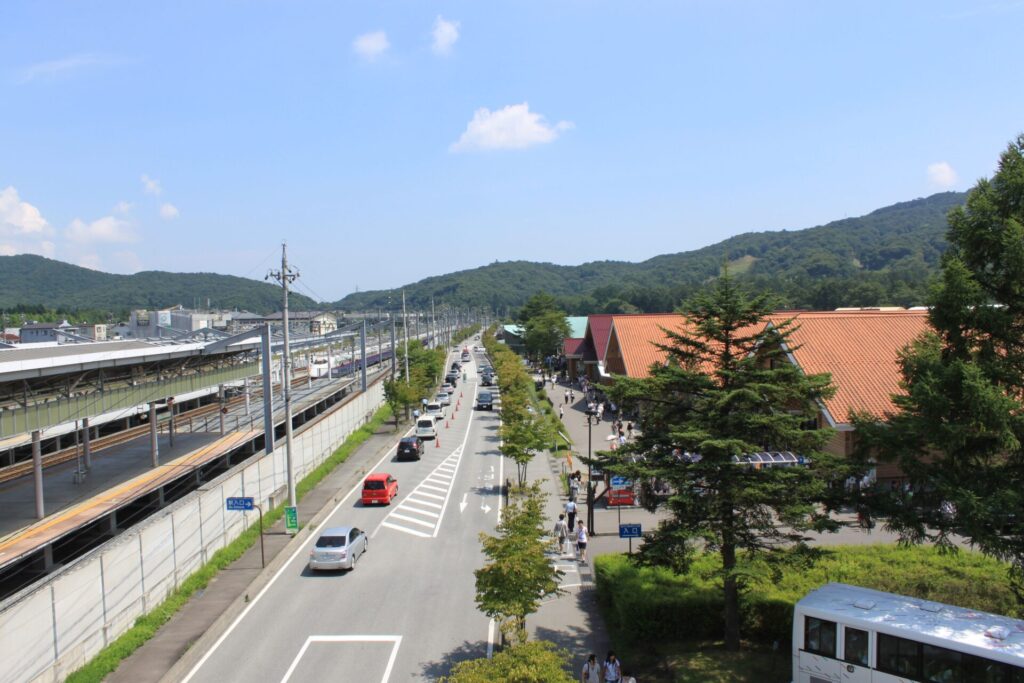 JR軽井沢駅からのアクセス
