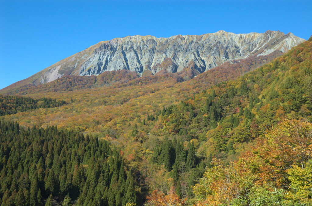 鍵掛峠展望台からの風景