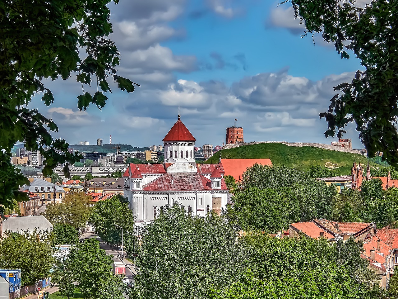 リトアニア首都ビリニュス観光モデルコースのイメージ