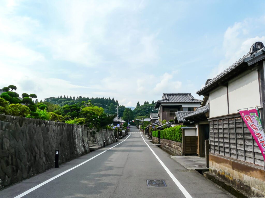 飫肥城下町の街並み