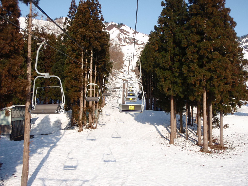 湯沢高原スキー場で絶景を楽しむ