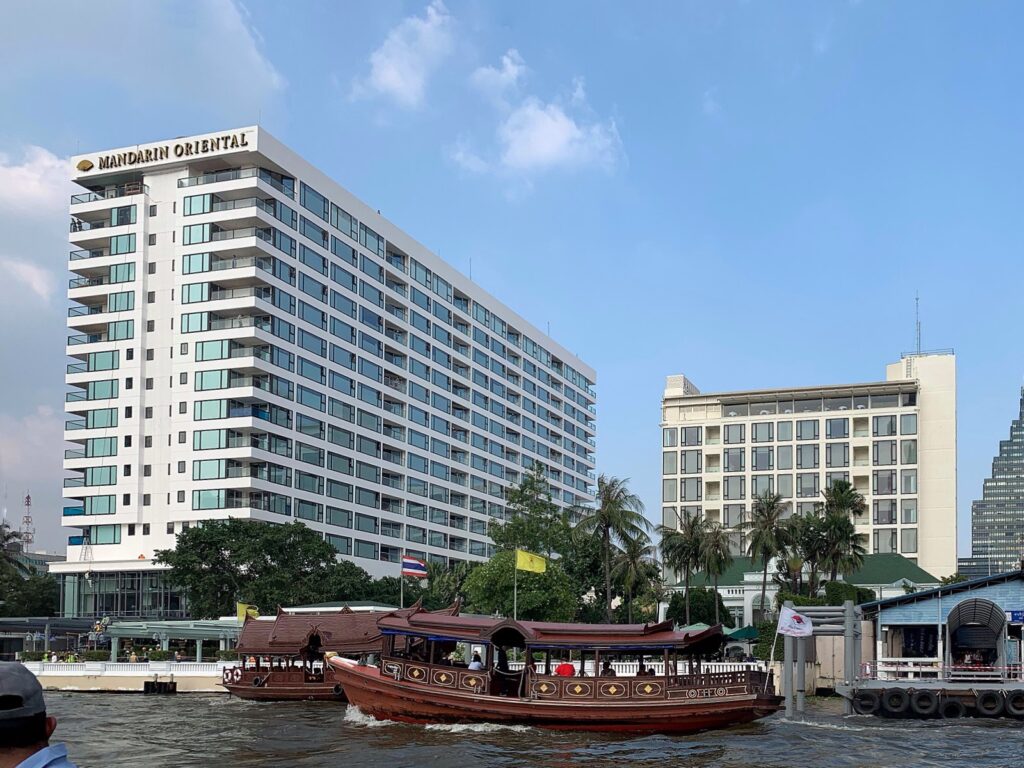 バンコク観光で泊まりたい豪華ホテル「マンダリン・オリエンタル」