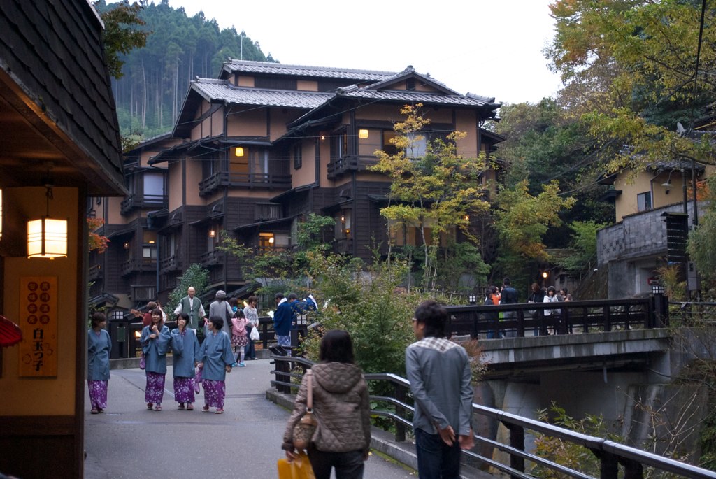 九州の観光におすすめの黒川温泉