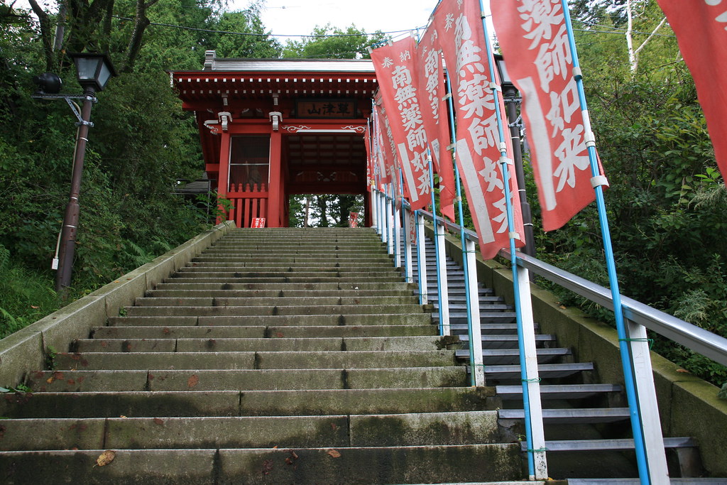 光泉寺のライトアップは幻想的な雰囲気