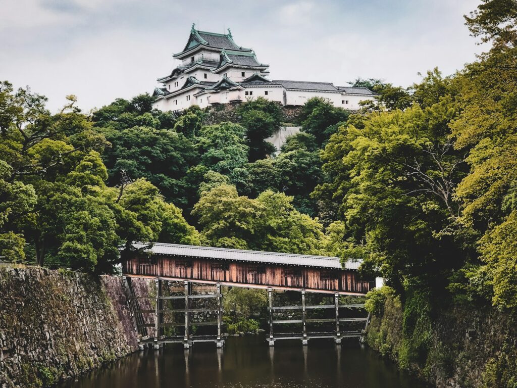対策KW「和歌山城を臨む風景」