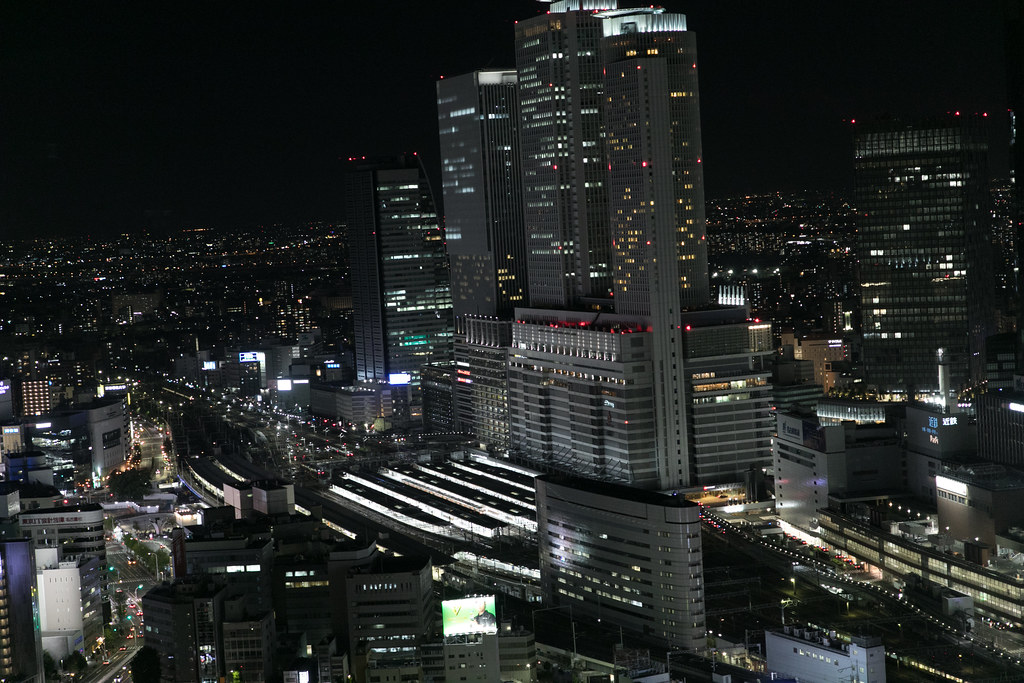 名古屋プリンスホテル スカイタワーで夜景を楽しむ