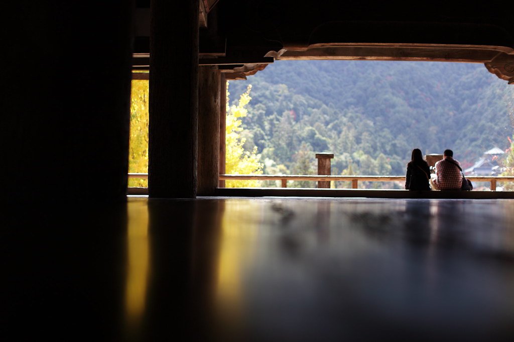「千畳閣」と呼ばれる宮島の豊国神社本殿