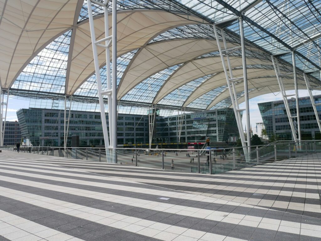 ミュンヘン空港の外観