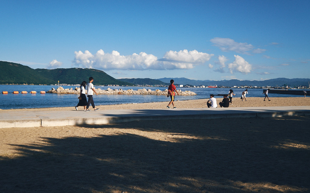 女木島ビーチを散策